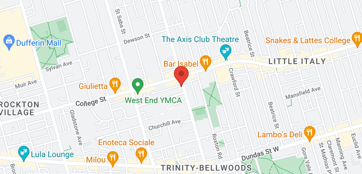 map of 420 OSSINGTON AVE